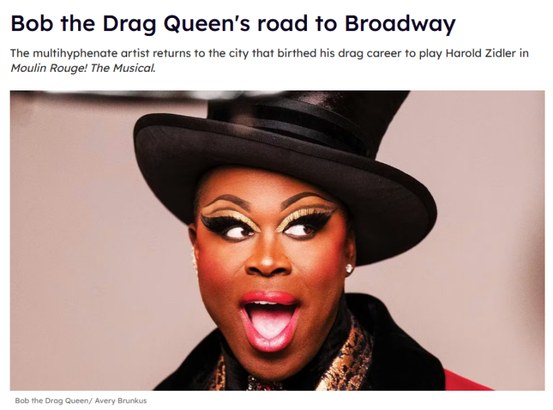 Out Magazine: Bob the Drag Queen