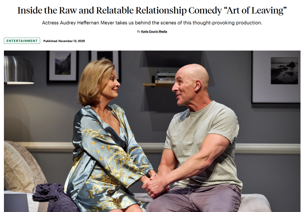 Art of Leaving Katie Couric Interview